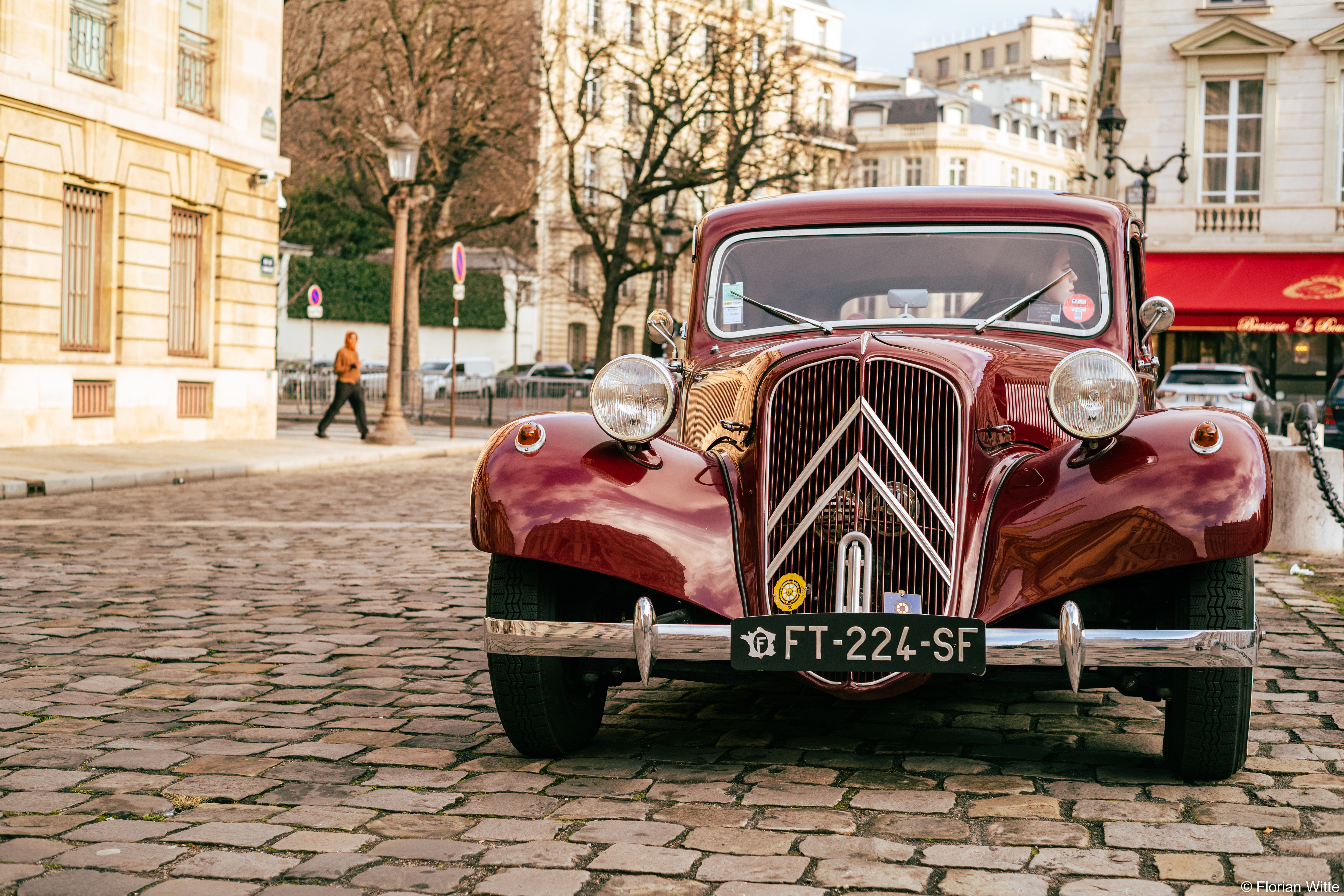 Traction Avant 11B de 1955 avec Alexandra.